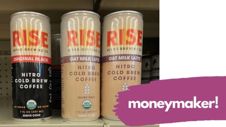 Get 5 FREE Rise Nitro Cold Brew Coffees for a $2.50 Money Maker!