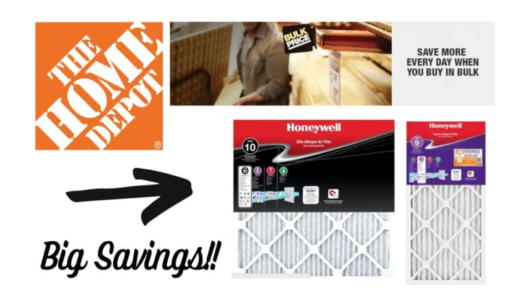 Home Depot | Save Big on Air Filters!