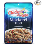 24-Pack Chicken of the Sea Mackerel Fillet in Soybean Oil as low as $19.04 After Coupon (Reg. $29.15) + Free Shipping! 79¢ Each!