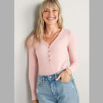 Today Only! Old Navy BodLove Henley for Women $9 (Reg. $22) – Multiple Colors and Sizes