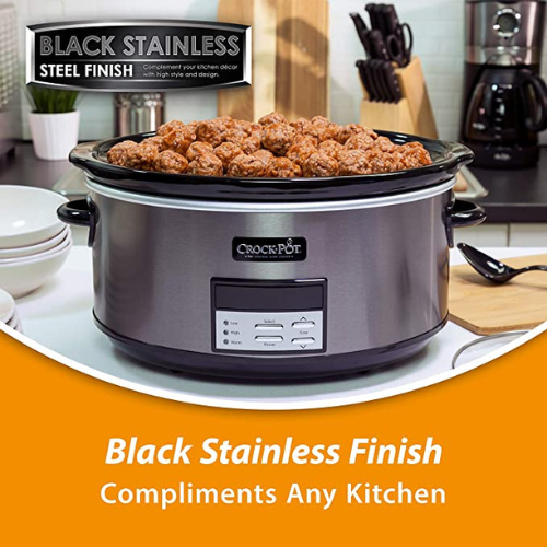 Crockpot 8-Quart Slow Cooker $59.49 After Coupon (Reg. $100) + Free Shipping – 8K+ FAB Ratings!