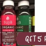 Get 5 Bottles of Suja Organic Cold-Pressed Juice FREE!