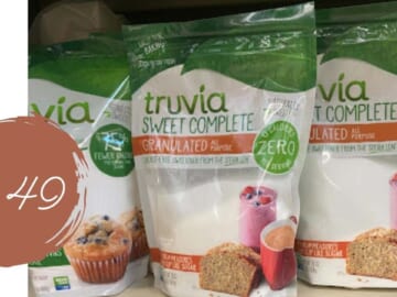 $3.49 Truvia Sweet Complete Sweetener | Save $4.50 at Kroger