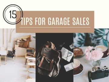 15 Tips for a Successful Garage Sale