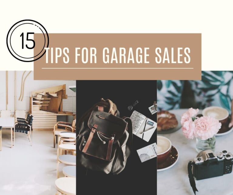 15 Tips for a Successful Garage Sale