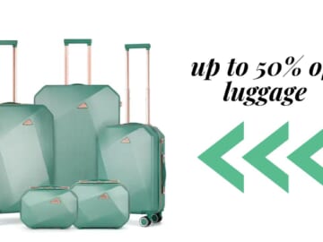 Home Depot | 50% off Luggage Sets