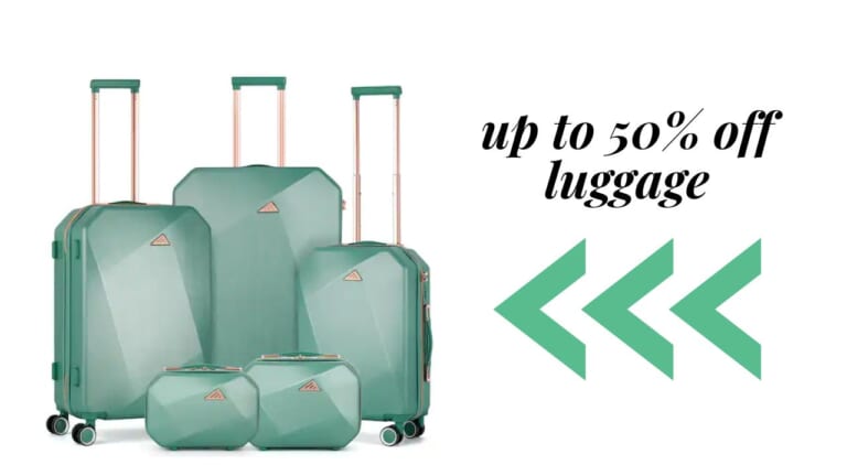 Home Depot | 50% off Luggage Sets