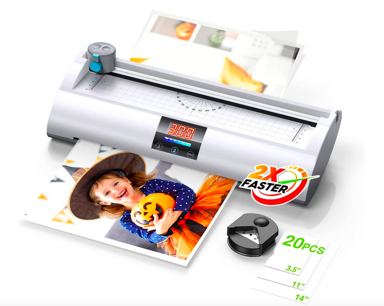 Laminator Machine with Laminating Sheets only $19.99 (Reg. $40!)