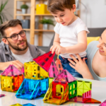 Jasonwell Magnetic Tiles Kids Magnetic 57-Piece Blocks only $17.91!