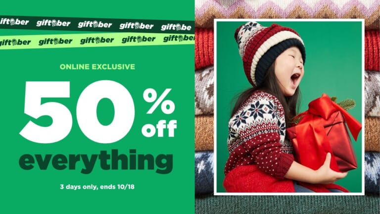 Old Navy | 50% off Everything!!