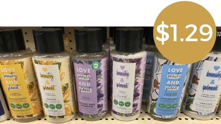 CVS Haircare Deal | $1.29 Love Beauty Planet (reg. $7.59)