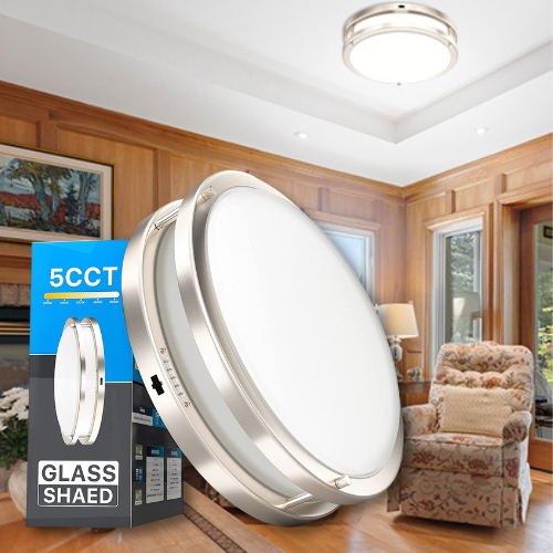 Have A Warm And Inviting Ambiance With This LED Flush Mount Ceiling Light Fixture from $13.74 (Reg. $29.99) – Energy-saving & Super Bright!