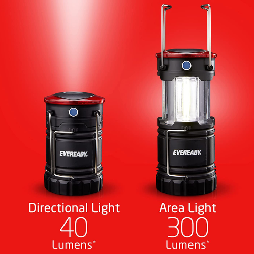 2-Pack Eveready LED Camping Lantern $13.99 After Coupon (Reg. $28) – $6.99 Each! Handy Emergency Lights!