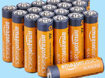 20-Count Amazon Basics AA Performance Alkaline Batteries as low as $5.75 Shipped Free (Reg. $14.24) – $0.29/battery