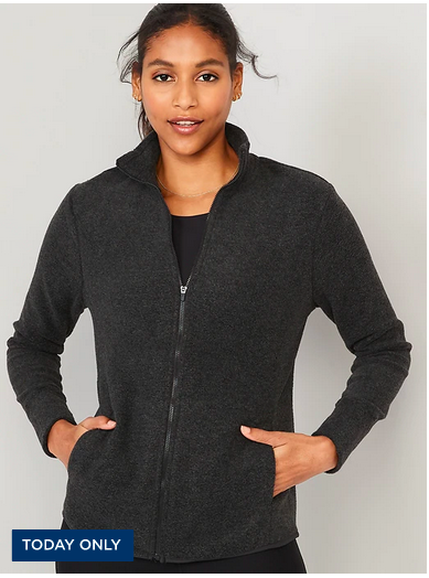 Old Navy: Women’s Microfleece Jackets only $9 today!