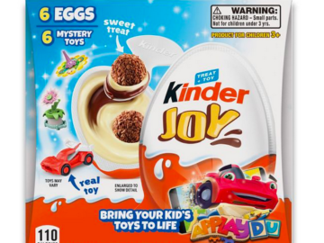 Kinder Joy Eggs (6 count) only $5 at Target!