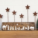 Nativity Scene Sign for $19.99 shipped!