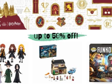 50% off Harry Potter Games & Toys at Amazon