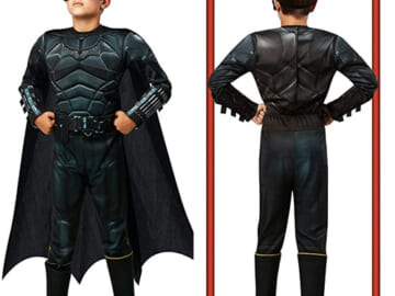 Rubie’s Boy’s DC Batman Deluxe Costume, Large Size $10.99 (Reg. $42) – 74% Off Retail Price!