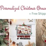 Personalized Christmas Ornaments Sale + Free Shipping