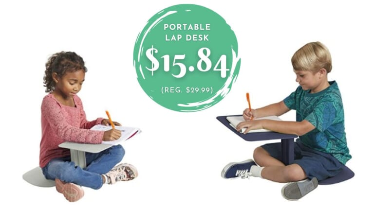 Amazon Deal | Portable Lap Desk $15.84 (reg. $30)