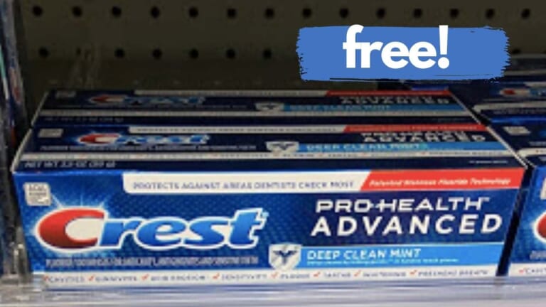 FREE Crest Toothpaste at Walgreens This Week