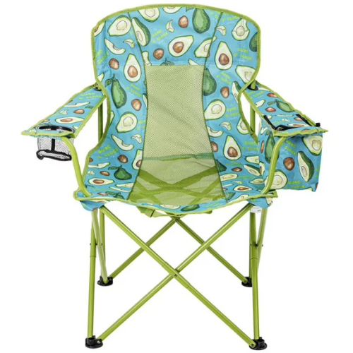 Ozark Trail Oversized Mesh Camping Chair, Avocado Guac O’Clock $14.98 (Reg. $19.74) – With Built-In 9 Can Cooler!