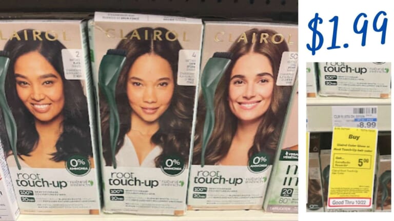 Save $7 on Clairol Root Touch-Up Hair Color