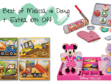 Melissa & Doug Toys From $7.99 + Extra 10% off