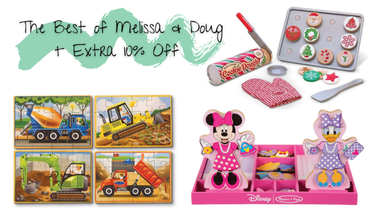 Melissa & Doug Toys From $7.99 + Extra 10% off