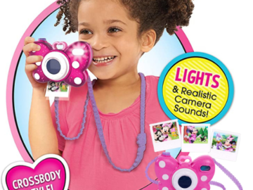 Disney Junior Minnie Mouse Picture Perfect Toy Camera w/ Lights & Sounds $4.94 After Coupon (Reg. $11) – 10.5K+ FAB Ratings!