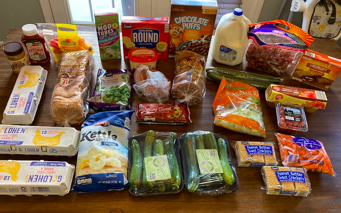 Gretchen’s $108 Grocery Shopping Trip and Weekly Menu Plan for 6