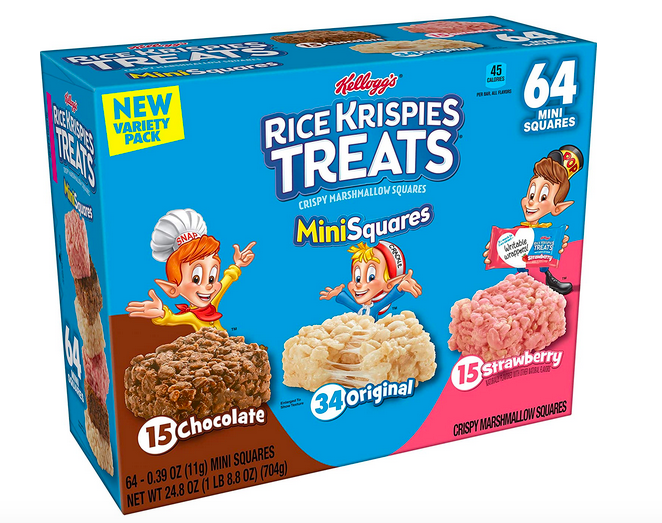 Kellogg’s Rice Krispies Treats Mini-Squares, 64 count only $8.66 shipped!