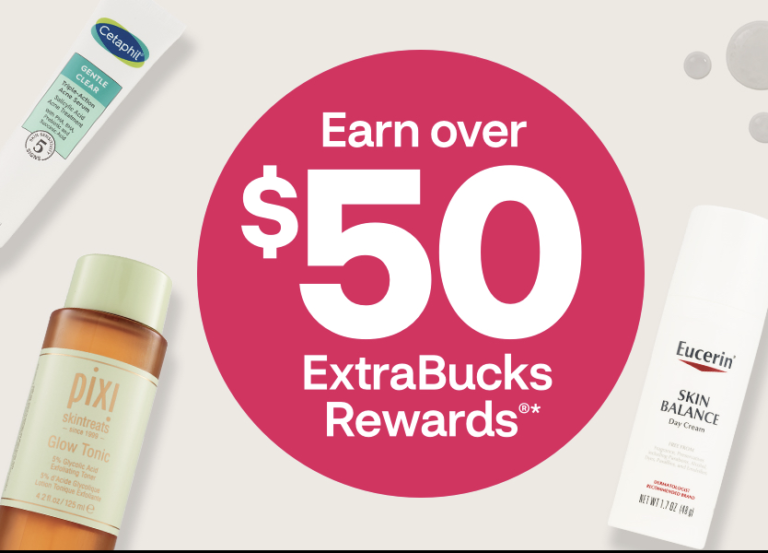 All In On Skin CVS Savings Event: Earn Over $50 ExtraBuck Rewards!