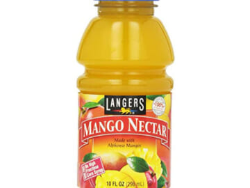 12-Pack Langers Juice, Mango Nectar as low as $11.06 Shipped Free (Reg. $17.72) – $0.92/10-Oz Bottle!