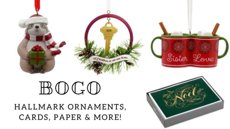 Hallmark Holiday Stock-Up | BOGO Ornament, Boxed Cards & More