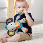 Skip Hop Bandana Buddies Baby Activity and Teething Toy, Elephant $8.99 After Coupon (Reg. $16) – FAB Ratings!