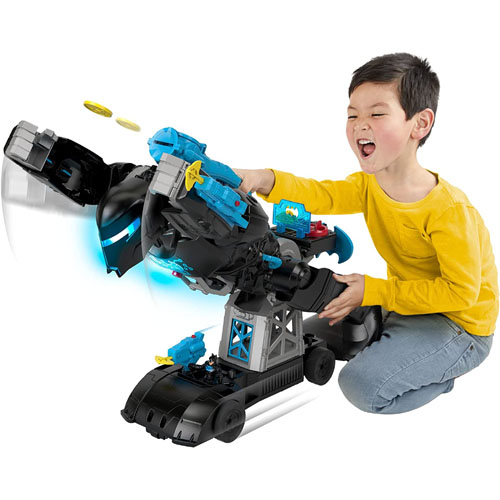 Imaginext Transforming Batman 2-in-1 Toy $41.99 After Coupon (Reg. $90) + Free Shipping! – with Lights Sounds plus Batman Figure and 10 Play Pieces, Bat-Tech Batbot​