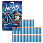 NERF Elite 2.0 50-Dart Refill Pack, 50 Official Elite 2.0 Foam Darts $4.61 After Coupon (Reg. $11.99) – $0.09/Dart