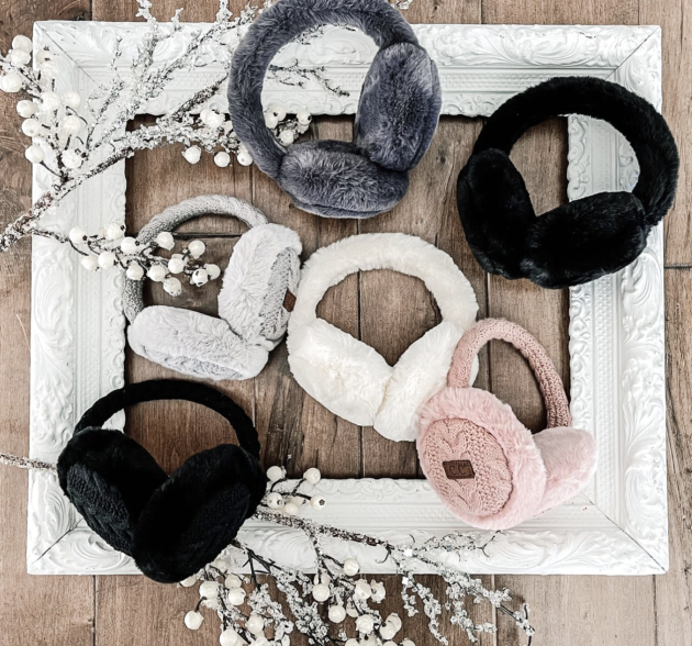 CC Cable Knit Earmuffs only $13.97 shipped!