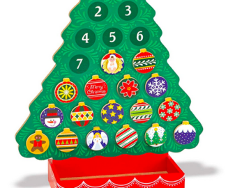 Melissa & Doug Wooden Advent Calendar only $14.99!