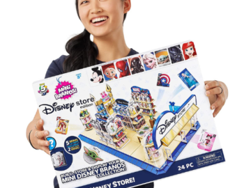 5 Surprise Disney Series 1 by ZURU Disney Mini Brands Toy Playset $17.99 After Coupon (Reg. $29.99) – Comes with 5 Exclusive Mystery Mini’s, Store and Display Mini Collectibles Collection!