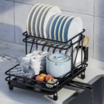 Dish Drying Rack with Drainboard Set $19.99 After Code (Reg. $39.99) + Free Shipping – Rustproof and Sturdy!