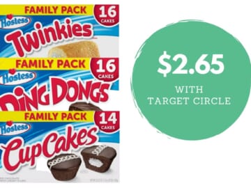 Hostess Family Packs $2.65 (Reg. $5.29)