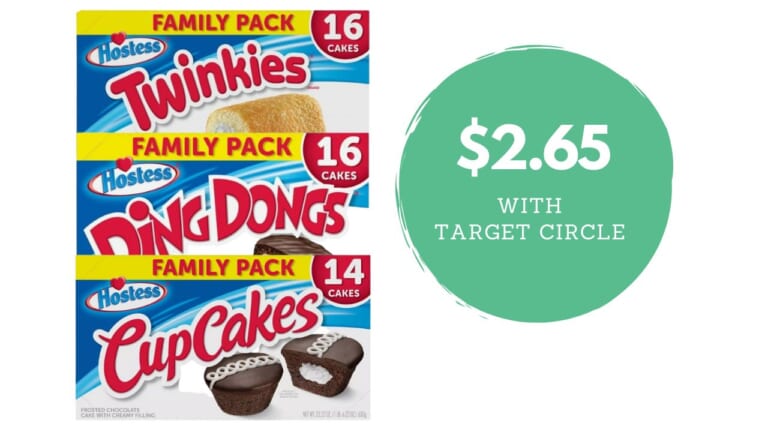 Hostess Family Packs $2.65 (Reg. $5.29)