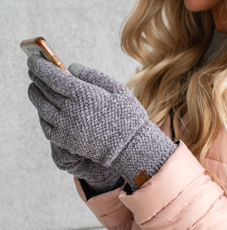 CC Chenille Touchscreen Gloves