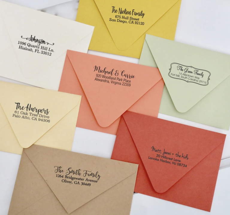 Personalized Self-Inking Address Stamps for $15.99 shipped!