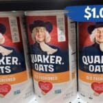 $1.04 Quaker Oats at Publix