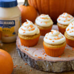 Get The Taste You Love With Hellmann’s Pumpkin Spice Cupcakes – BOGO Hellmann’s At Publix