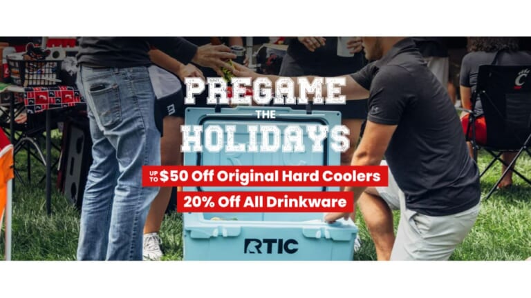 20% off All Drinkware at RTIC